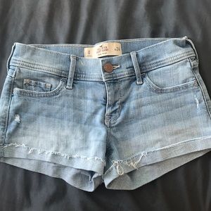 hollister jean shorts